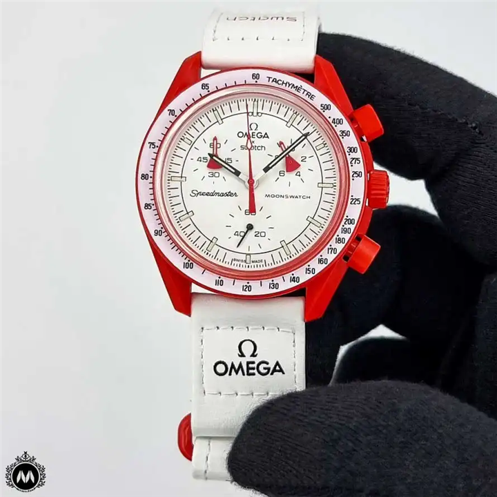 ساعت مچی امگا سواچ مدل مأموریت به مریخ OmegaSwatch Moonswatch1256